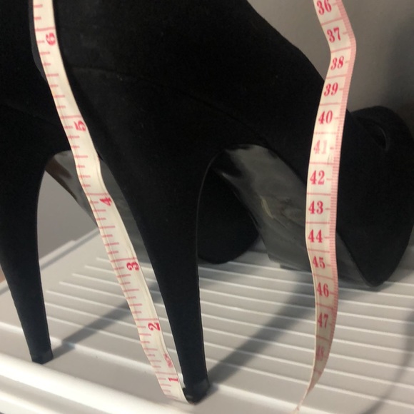 Lovely People platform stiletto suede high heels - Picture 10 of 10